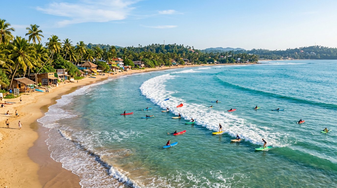 Best Surf Spots in Sri Lanka for Beginners and Intermediate Surfers — Sri Lanka travel guide