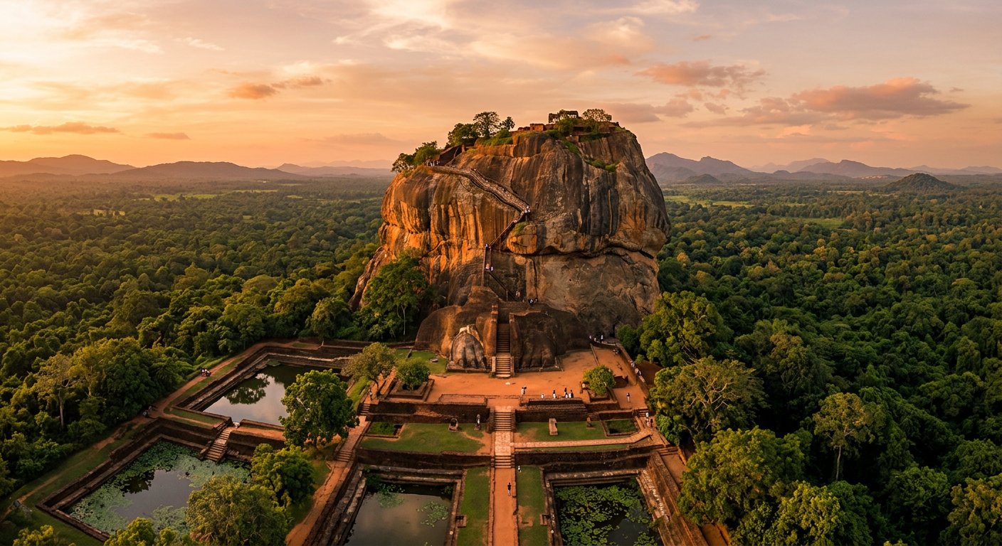 Sigiriya Rock Fortress, Cultural Triangle, Sri Lanka travel guide photo